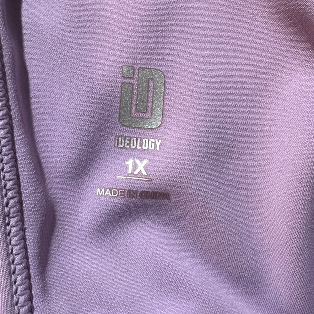 Ideology Women's Lavender Sports Bra, size 1X - Picture 8 of 10